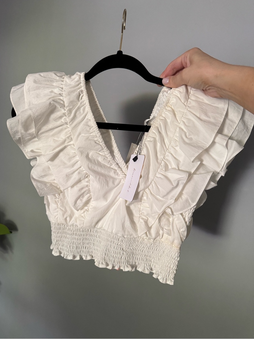Ruffle Crop Top